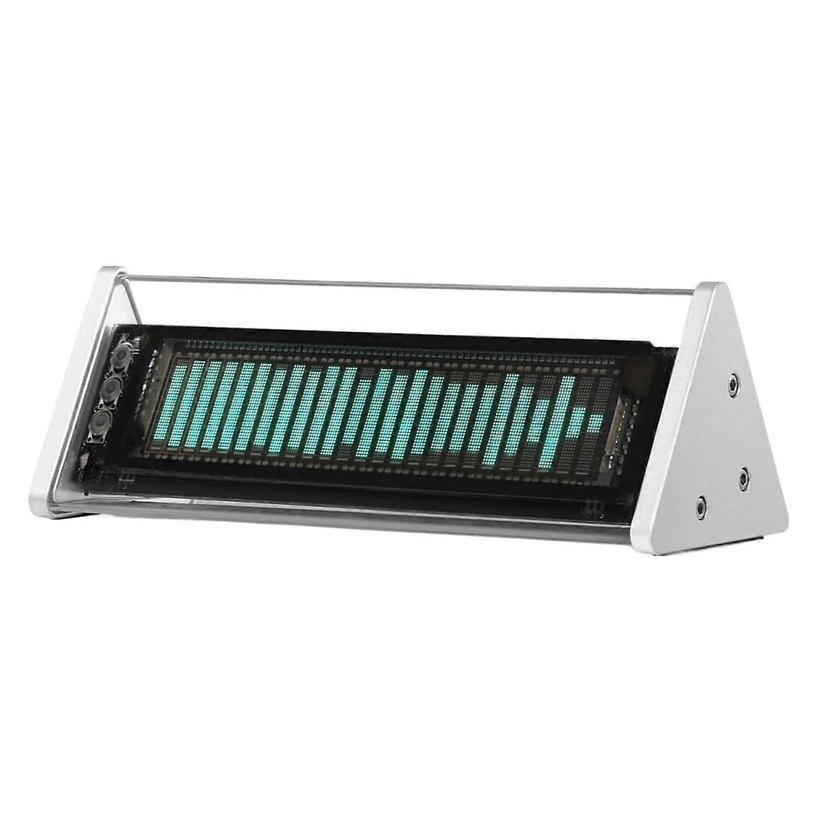 Music Spectrum DSP Equalizer, LED Display, 5 Modes, Frequency 80 Hz–16 kHz, For Car, Home, White