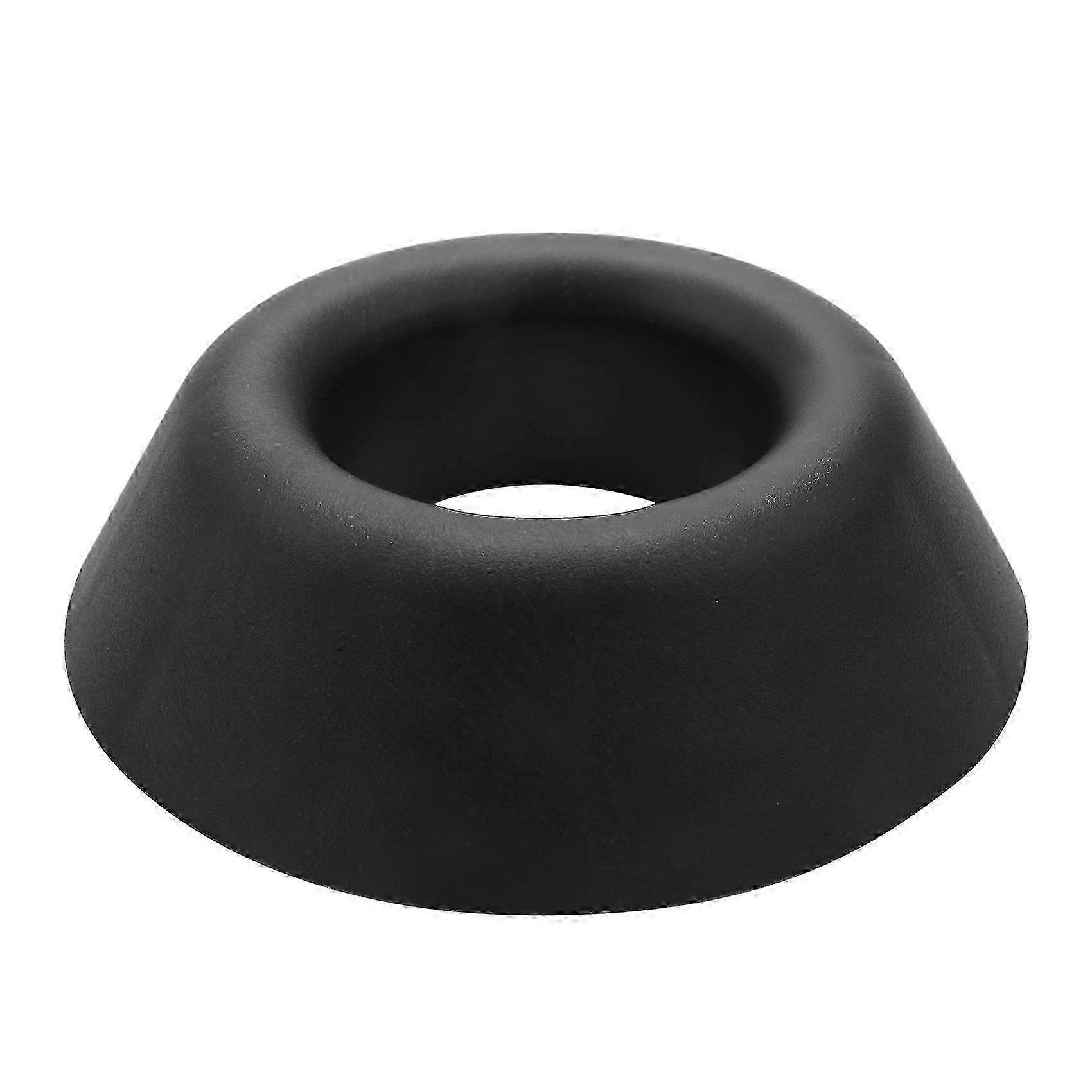 Displayholder til basketball, fodbold, fodbold og rugbybolde i sort plast