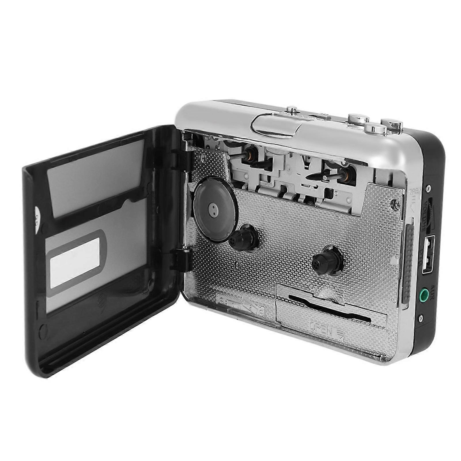 Ezcap Cassette Tape-to-MP3 Converter - USB Flash Save, Auto Partition, Standalone Recorder