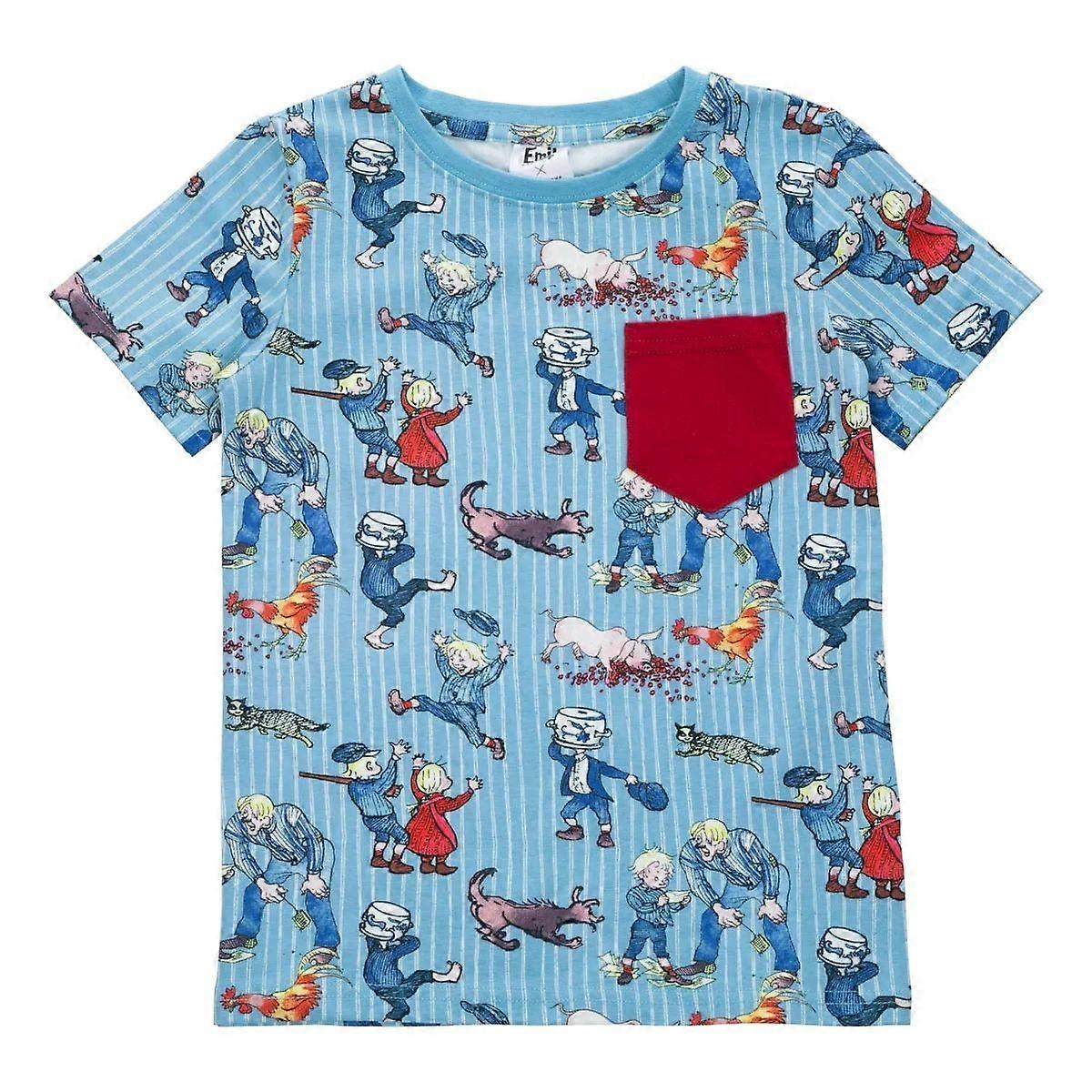 Emil i Lönneberga Ny ballade t-shirt blå