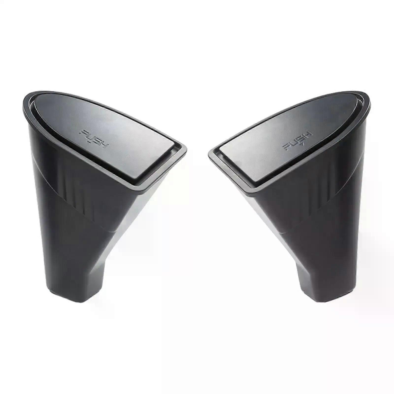 2 Pieces Front Door Side Storage Box Car Trash Can for Model Y
