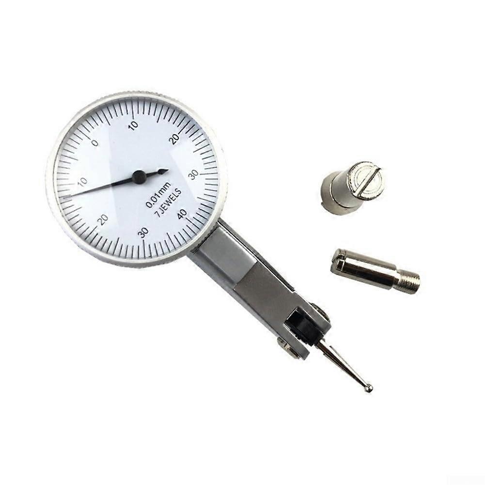High Accuracy Brass Dial Gauge 0-0.8X0.01mm for Professional Inspections and Measurements
