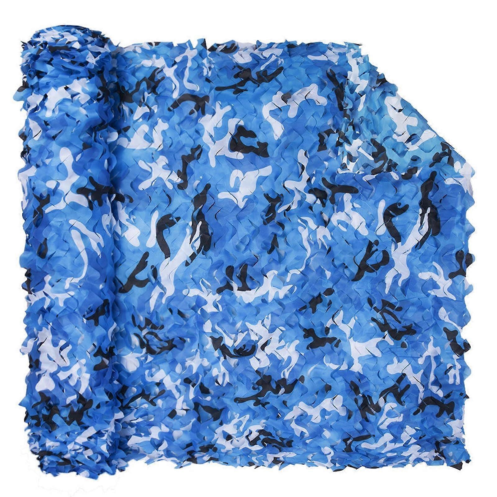 Outdoor Expansion Decorative Camouflage Netting 2.0x4.0m, Camping Shade Netting, Odorless, Eco-Friendly, Anti-Aviation