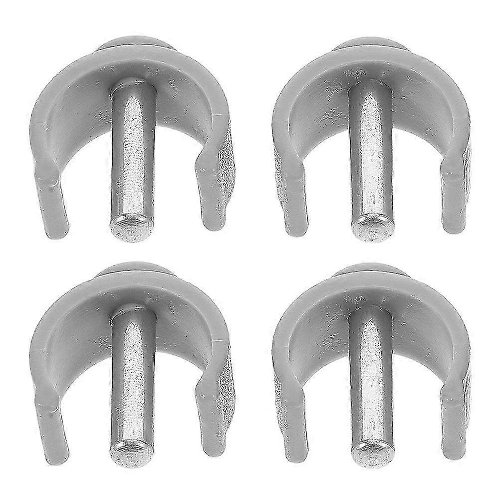 4 Pcs Universal C-Shape Latch Clamps for Folding Canes and Walking Sticks, Replacement Buckle