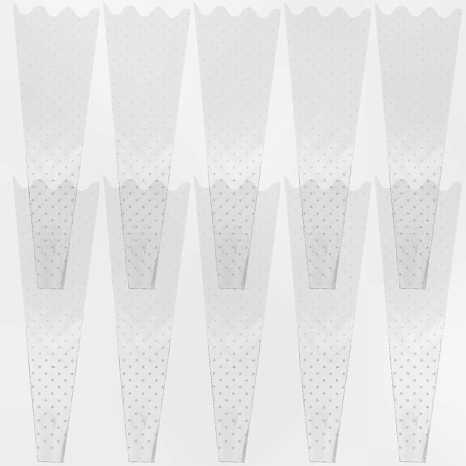 Transparent Bags for Flower Bouquet Packaging