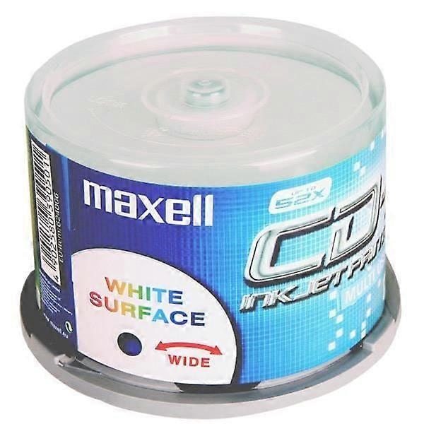 CD-R - MAXELL - 80 min/700 MB - 52x speed - Printable Ink