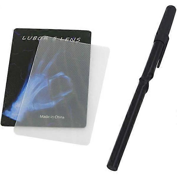 Lens game and pen, magic trick toy for children beginners