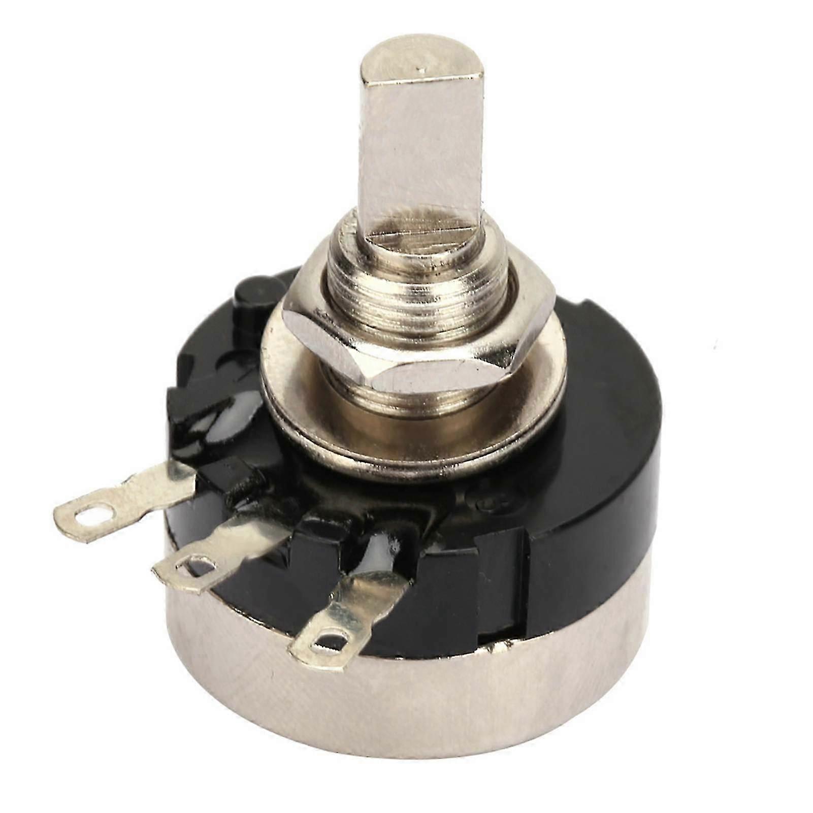 High Accuracy Single Circle Carbon Film Potentiometer 5K Resistance RV24YN20F B502