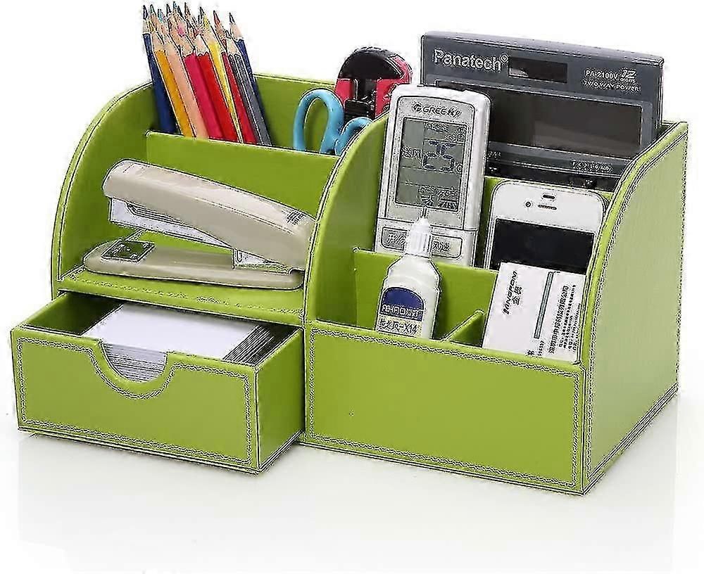 Office Desk Organizer Organization System Table Organizer Pu Leathe...