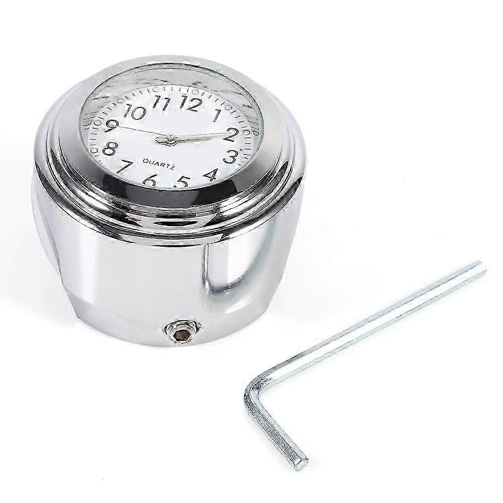 Motorcycle Clock 7/8Inch 1Inch Motorcycle Handlebar Mount Watch Pre...