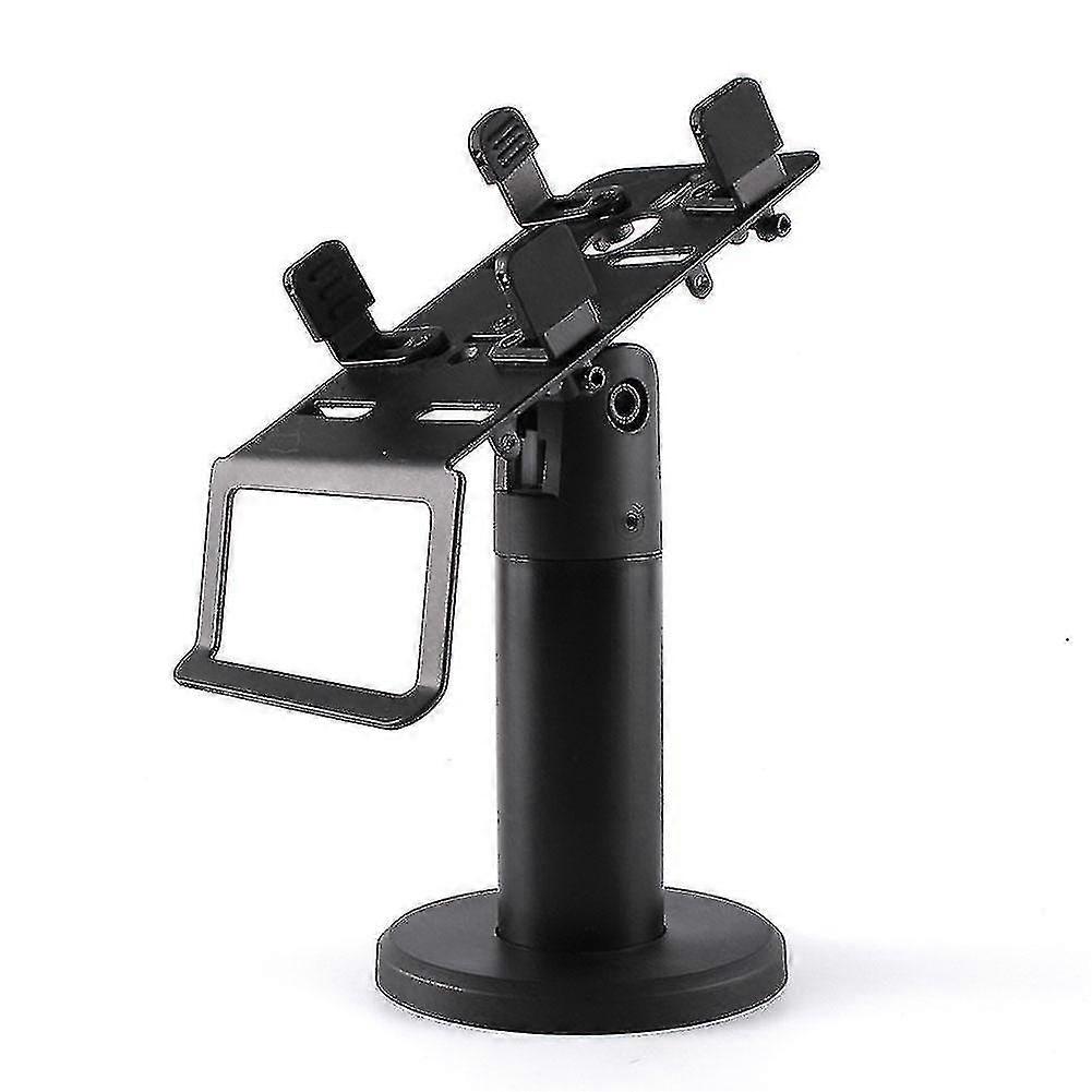 Black POS machine stand, suitable for desktop, adjustable angle