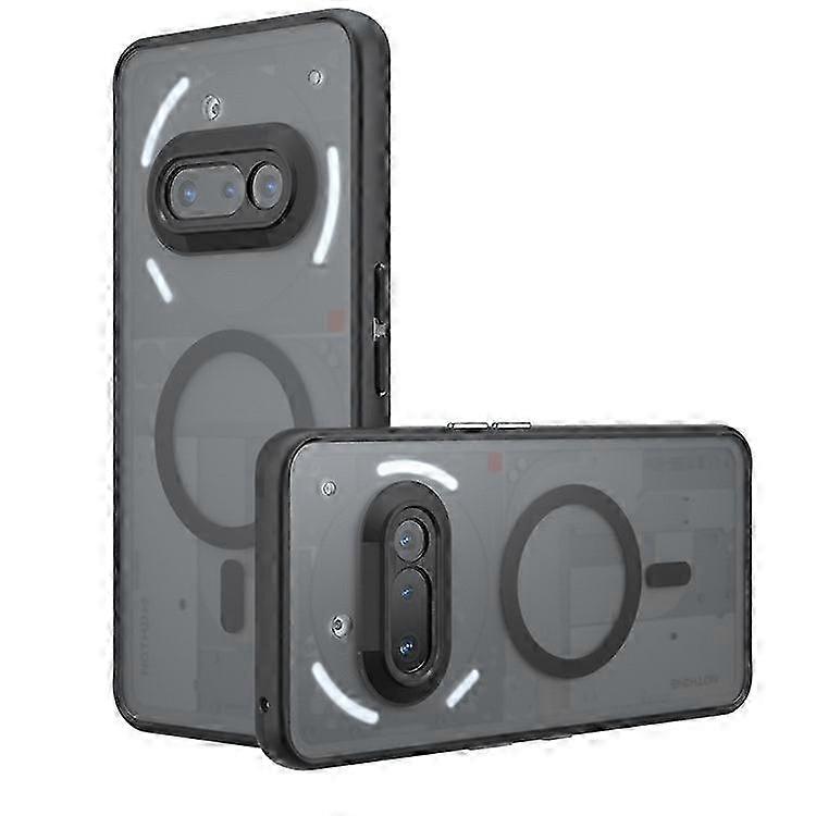 Compatible For Nothing Phone (3a) Case with MagSafe, TPU + PC Matte Skin Touch Phone Cover