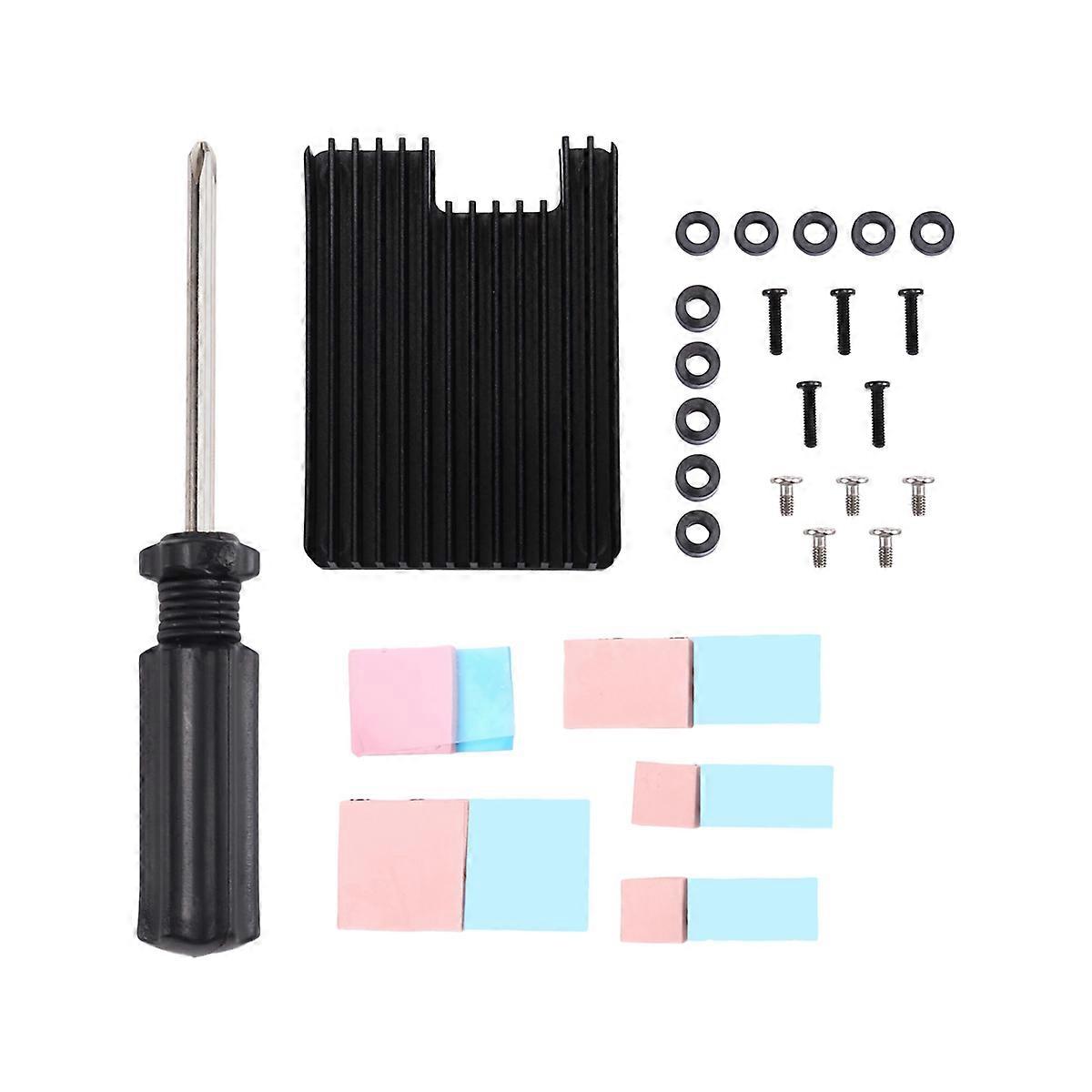 For CM5 Efficient Cooling Heatsink Includes Thermal Pad Radiator Enhanced Heat Dissipation