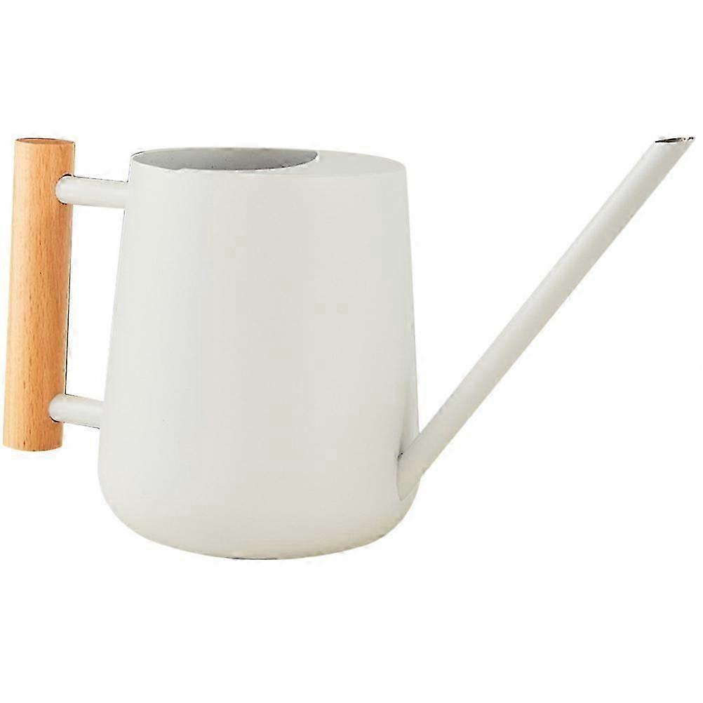 Gardeners Watering Pot Long Spout Precision Watering Indoor Use 27X13CM White 1Pack