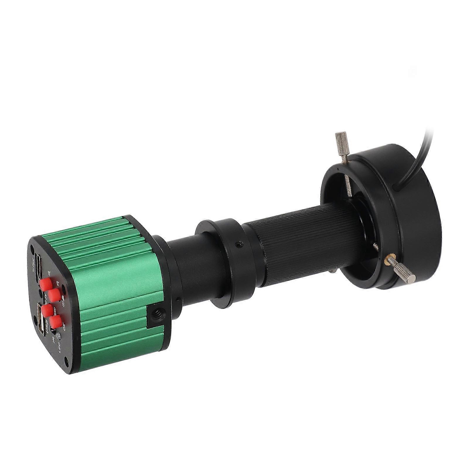 Industrial Microscope Kit 150X with Ring Light, 16MP Camera, UK Plug