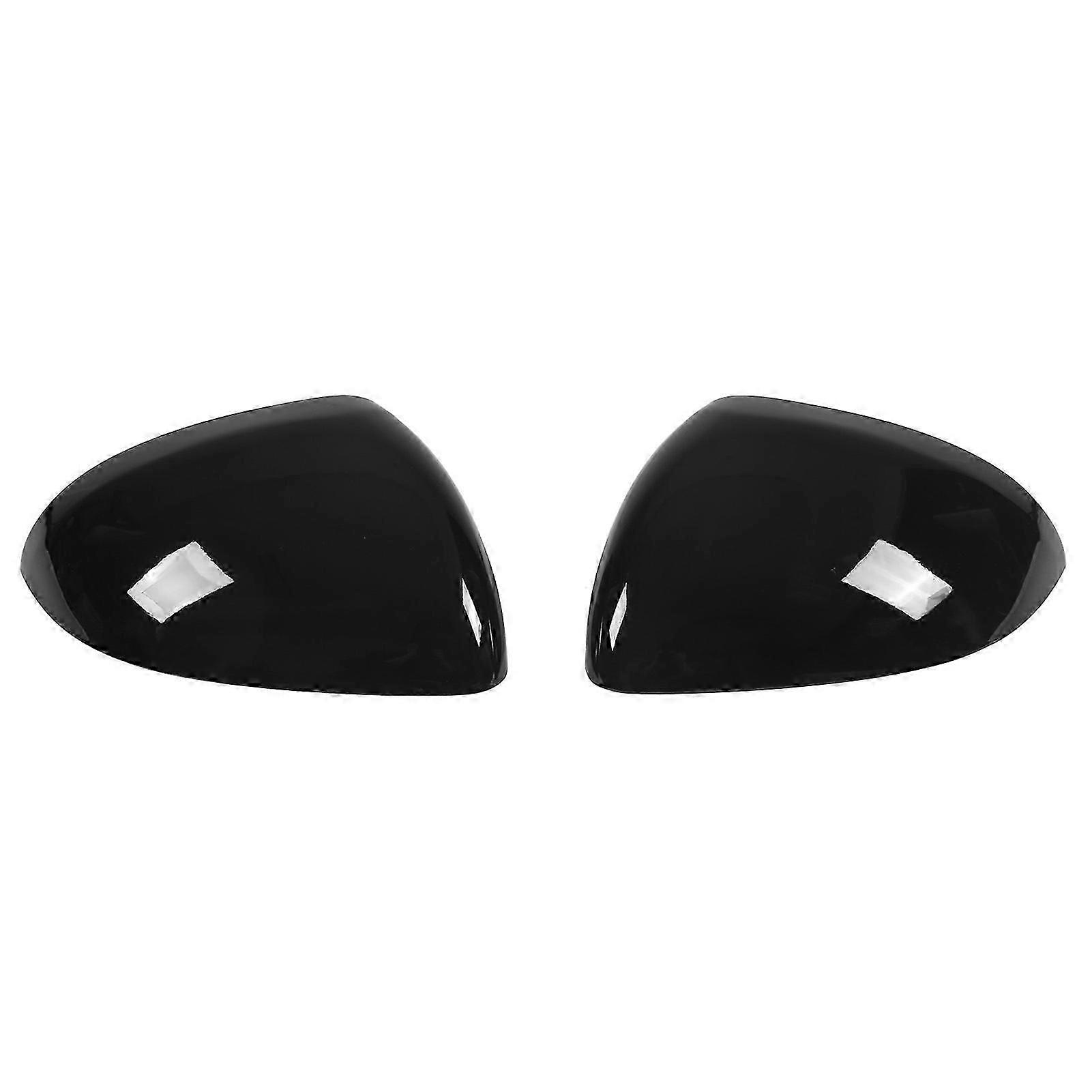 Glossy Black Rearview Mirror Cover - Suitable for MercedesBenz CClass W206 2022+