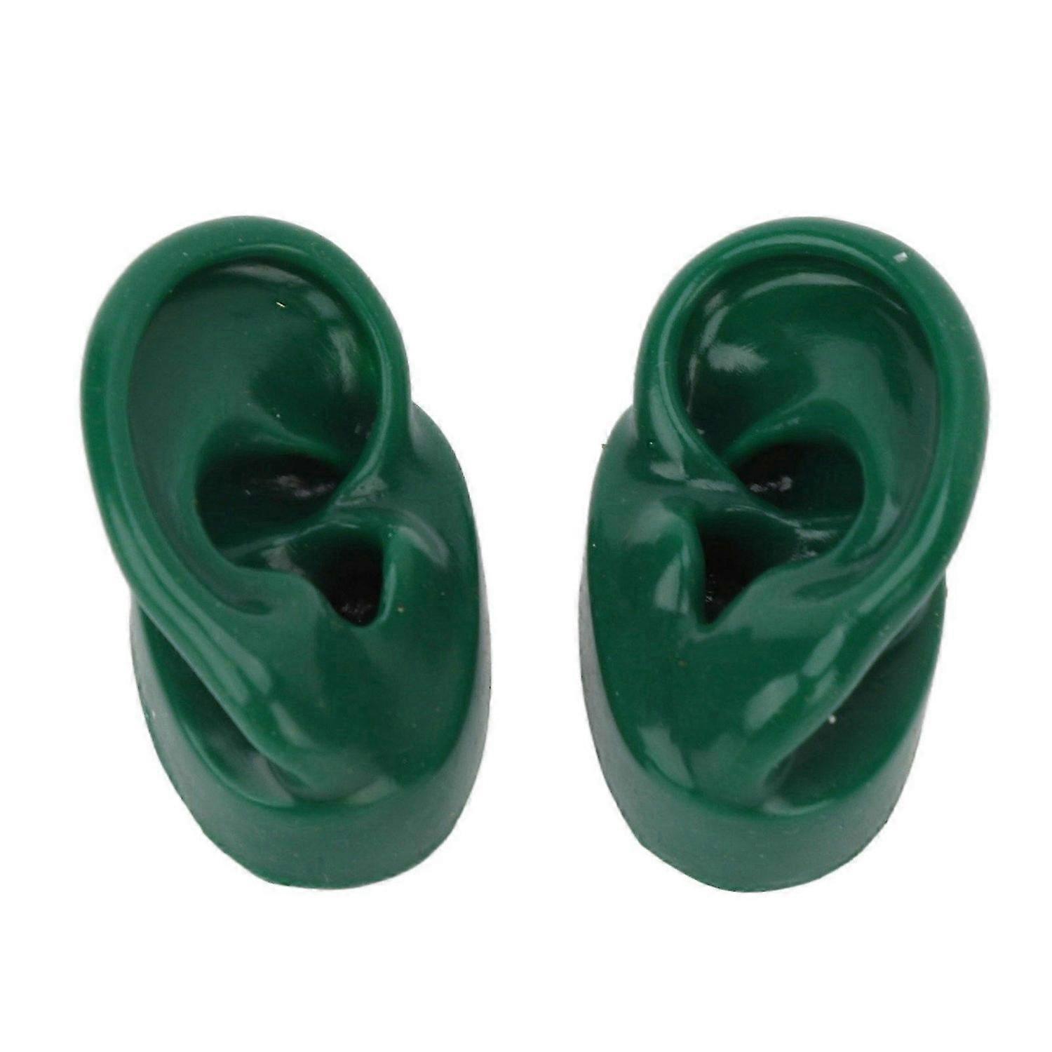 2025 Latest Model Simulated Pair Human Ear Model Display Soft Slick Water Resi...