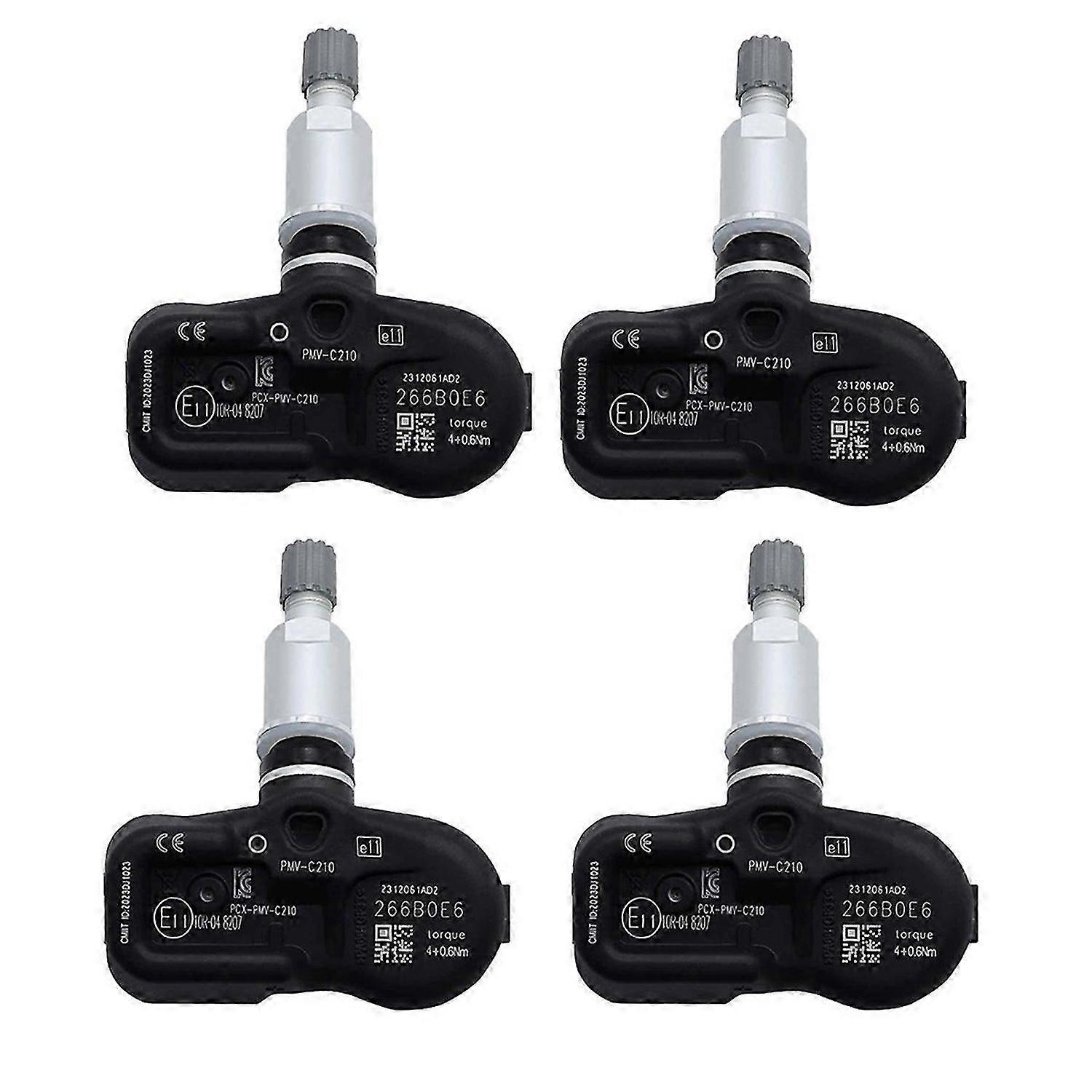 4Pcs Car TPMS Tire Pressure Sensor 42607-30071 for CT ES GS GX is LC LX NX Tire Pressure Monitor
