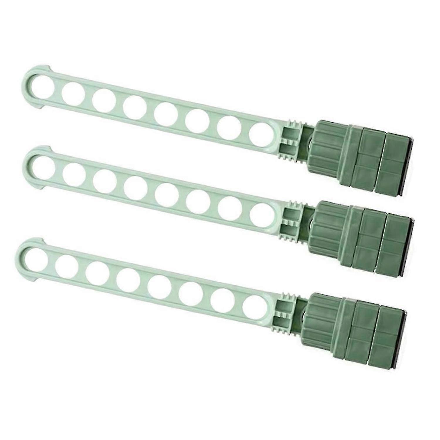 Adjustable Wall-Mounted Drying Rack for Balcony & Bathroom - Space-Saving, 8-Hole Design for Indoor