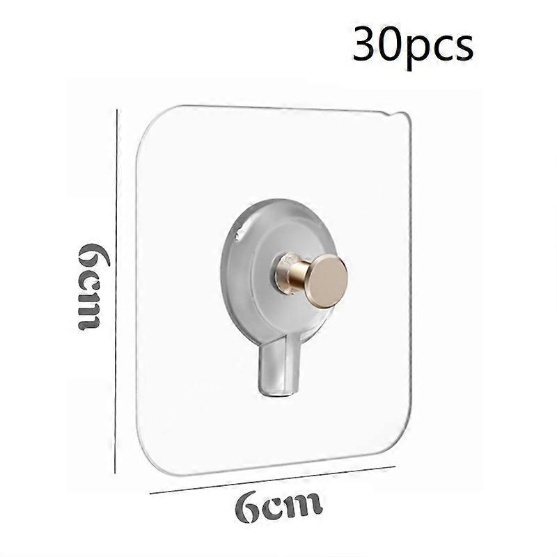 10/20/30PCS Transparent Traceless Self Adhesive Wall Nail Photograph Mural Phase Frame Adhesive Hang Drawing Nails Multipurpose