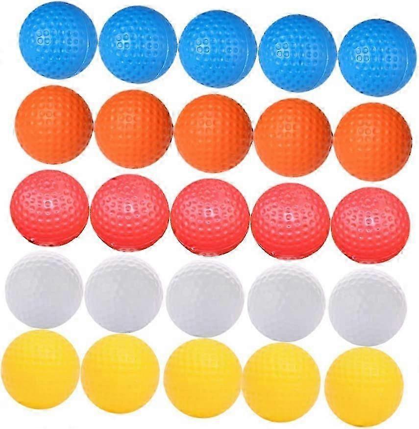30pcs Practice Golf Ball Hollow Golf Balls Training Golf Balls Kid Golf Balls