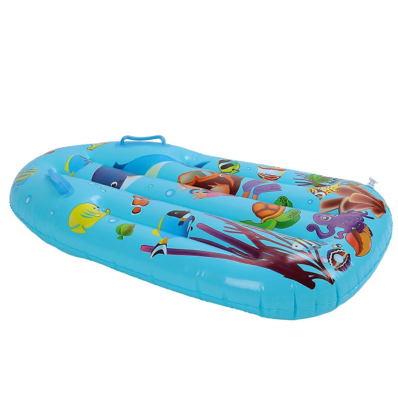 Inflatable Surfboard Pool Float 82.5x57cm Thick Kids Swim Ring