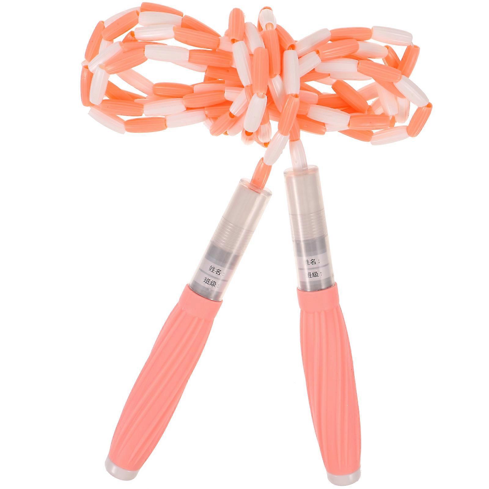 Beaded Jump Rope Outdoor Skipping Rope for Exercise Segmented Design