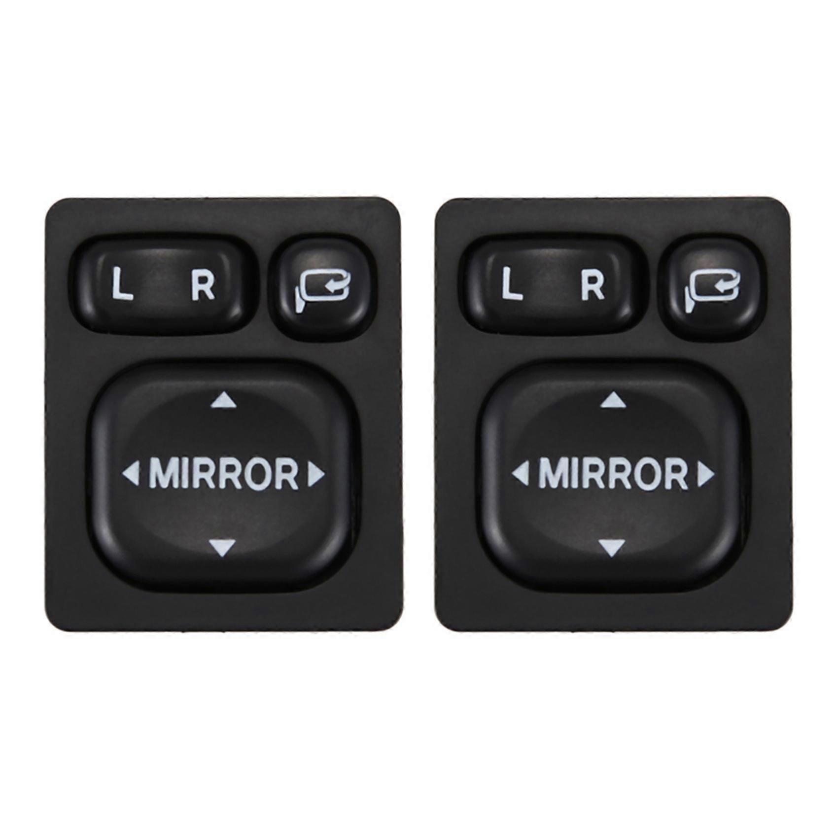 2X Door Mirror Folding Switch Fit for Vios 84872-52040