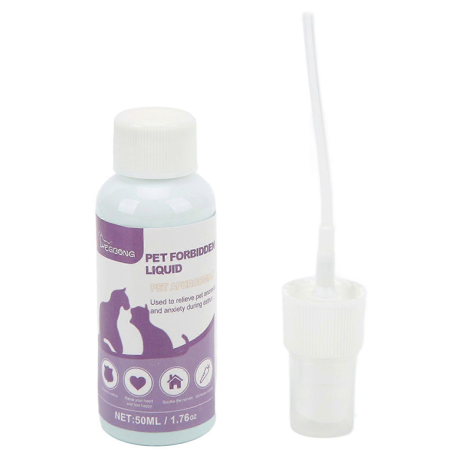 Pets Pheromone Calming Spray Improve Estrus Agitation Pet Anxiety Relief Spray for Cats Dogs 50ml