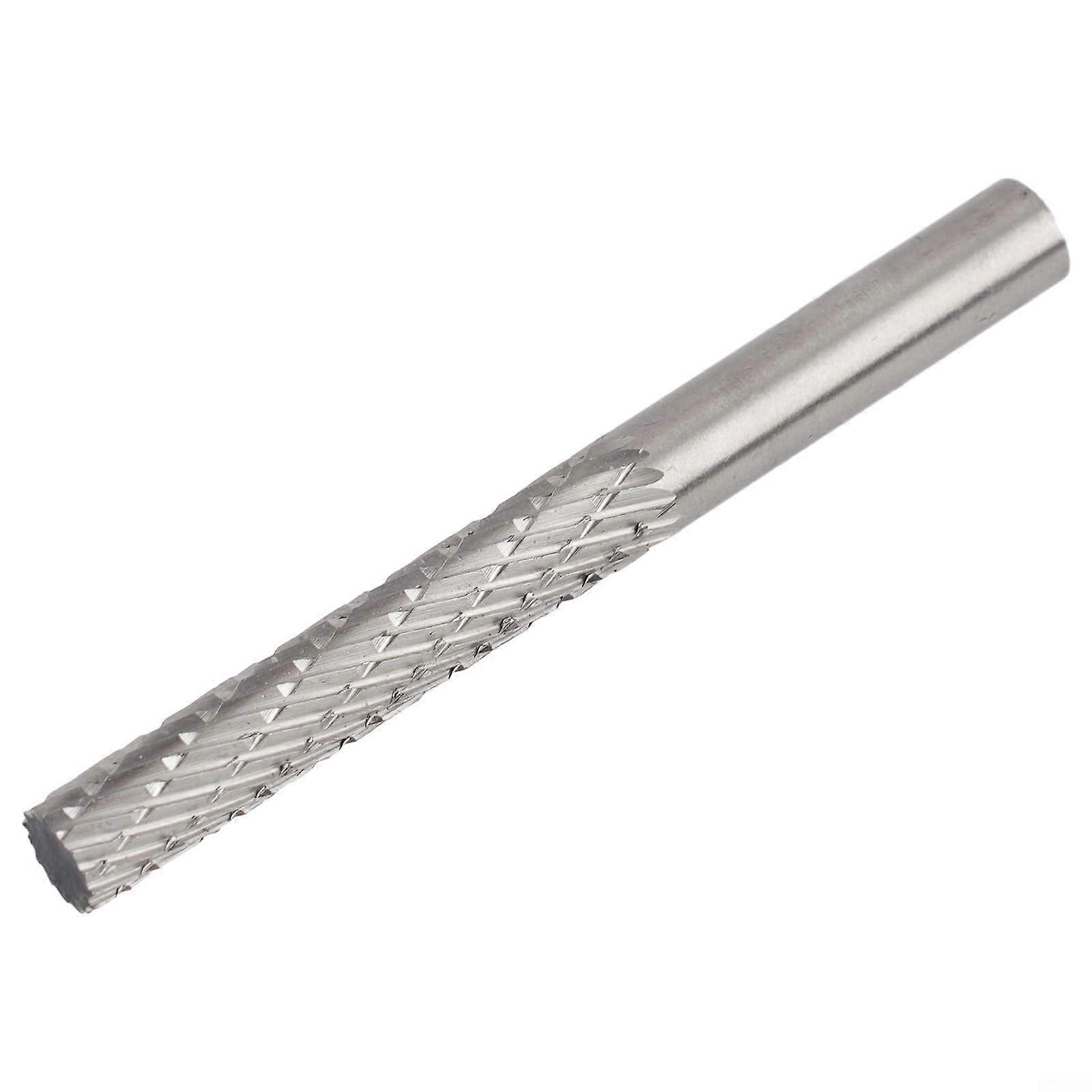 Rotary Burr Tool For Woodworking 6mm Shank 6x8x80mm Model A HSS Speed Steel