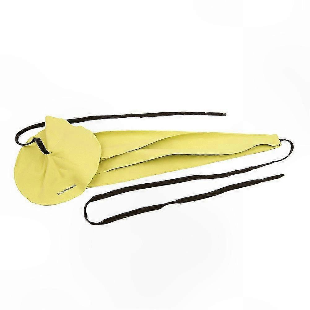 Durable Saxophone Clarinet Cleaning Cloth Tool for Inside Cleaning - Yellow