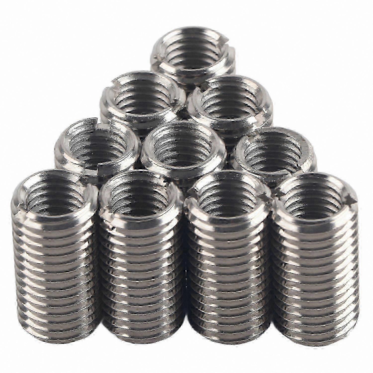 10-Pack M12 to M16 Threaded Reducing Sleeve Nut Set