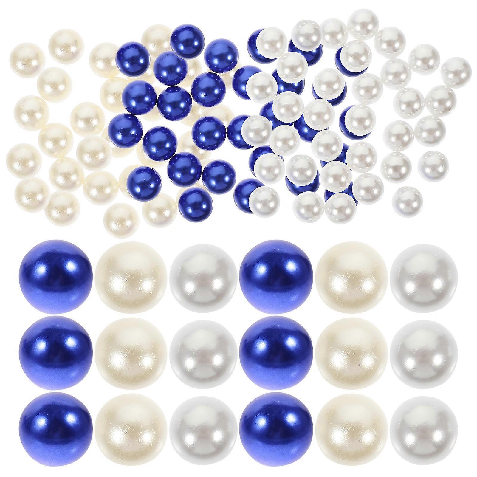 Floating Faux Pearls Vase Filler for DIY Craft 800Pcs Assorted Colors
