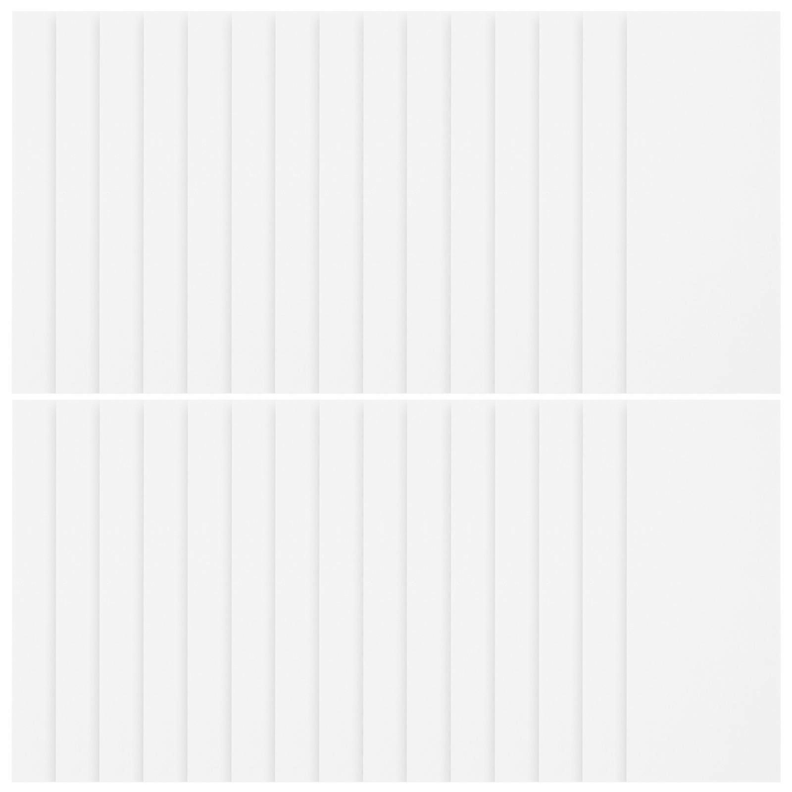 Chart Paper For Teachers Time Management Educational Use Simple and Generous Design White 17.00X7.00X0.10cm Progress Tracking 30Pcs