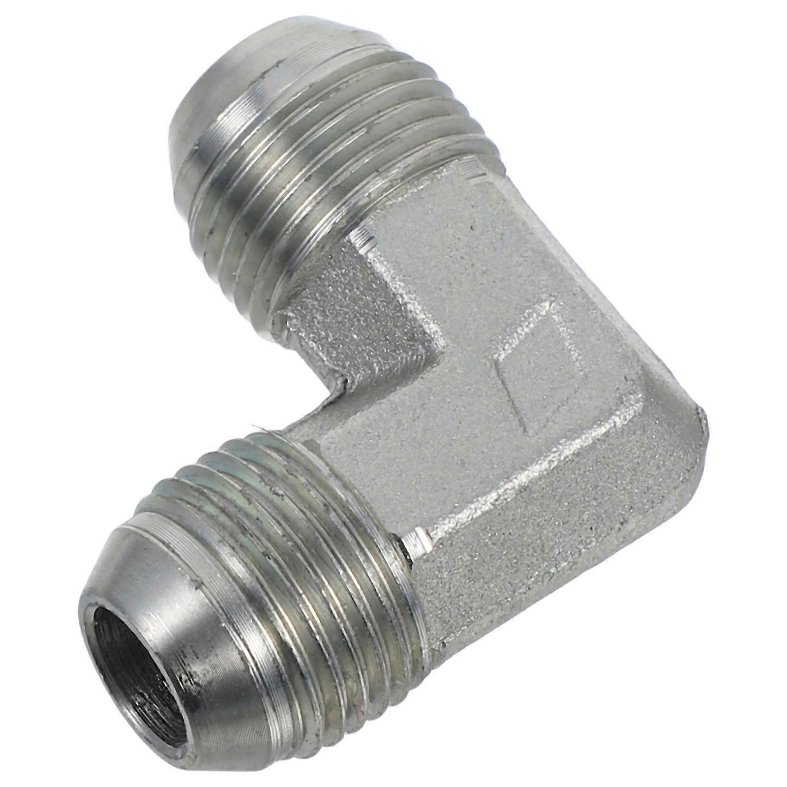 Silver Pipe Connector Elbow Pipe Fitting with 90 Degree Function 2Pcs Set