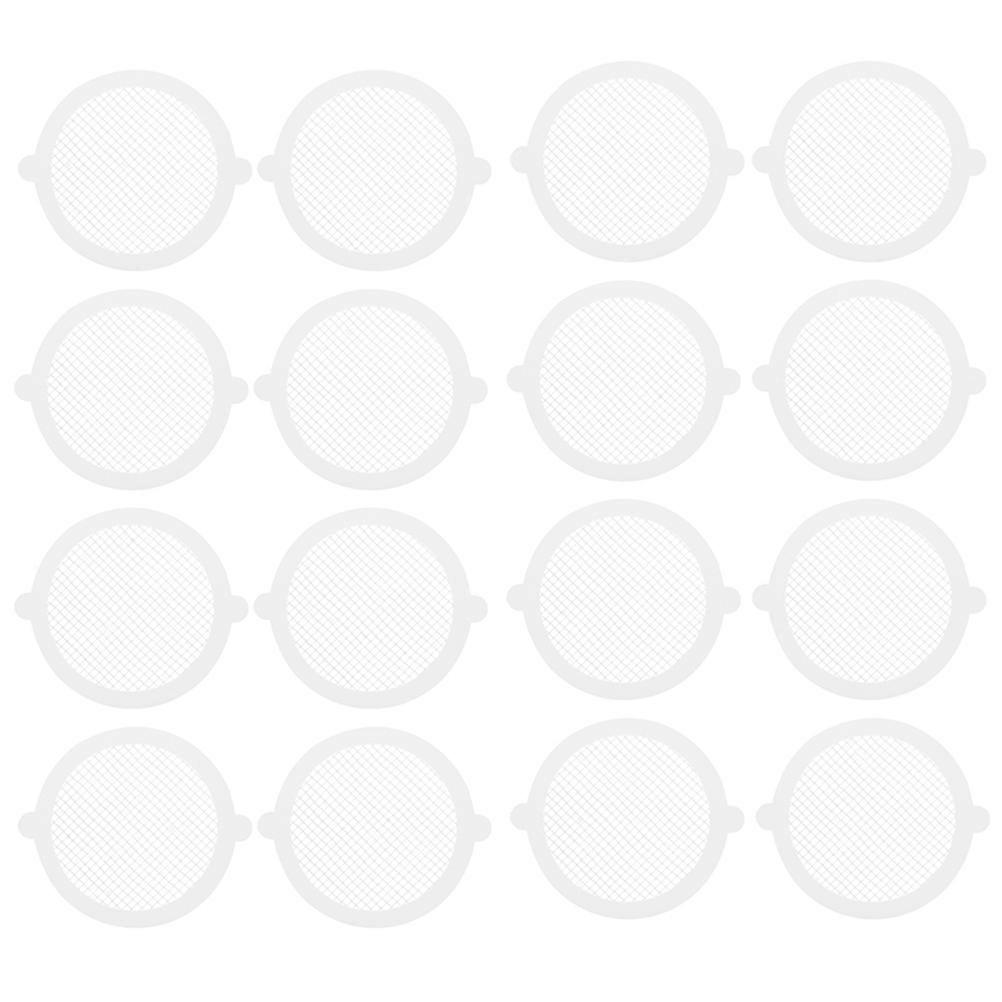 Disposable Sink Drain Stickers Floor Drain Stickers Practical 90Pcs White