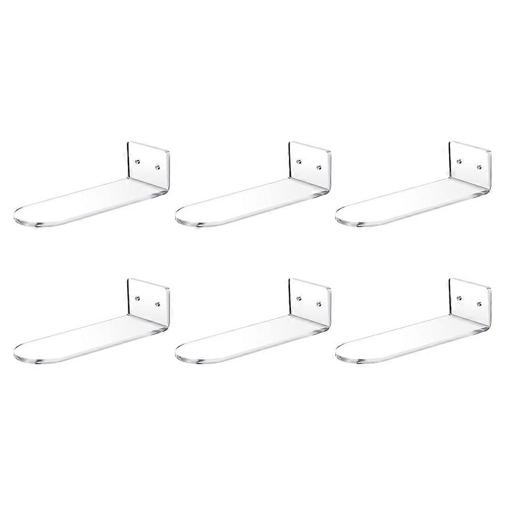 Acrylic Floating Shoe Shelves for Sports Shoes Displaying Rack 1Set