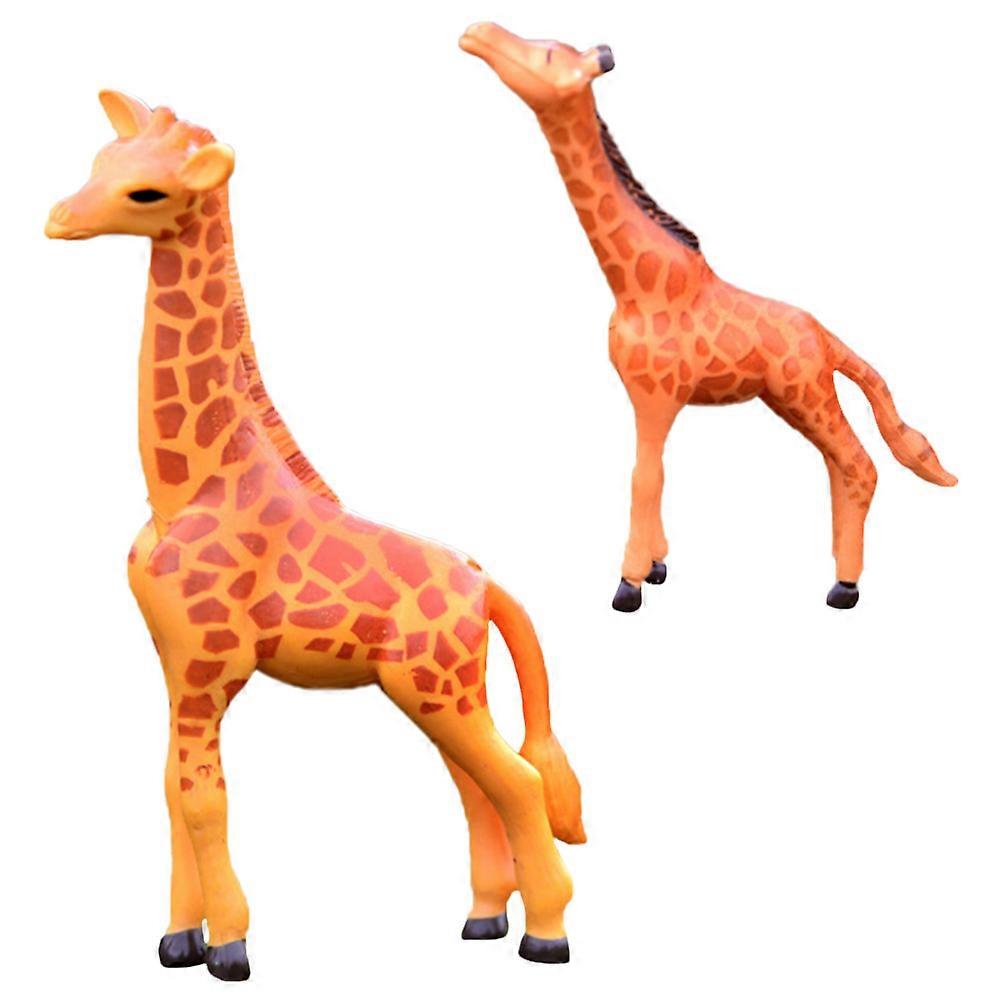 Resin Giraffe Figurines for Lawn Decoration 10Pcs Assorted