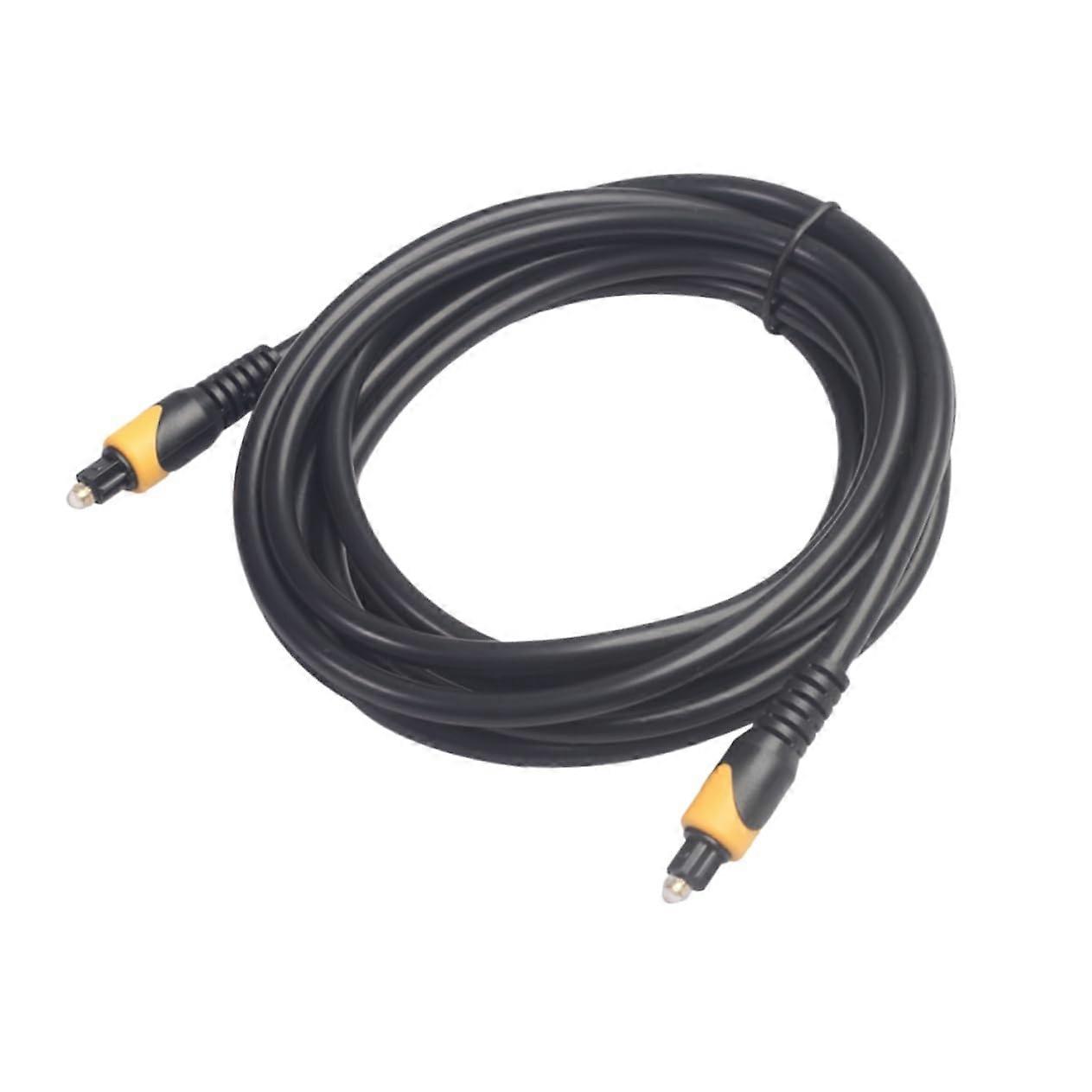 Spdif Optical Fiber Audio Cable 3m Length, Optical Toslink Cable, Compatible With Amplifiers, Players, Home Theater