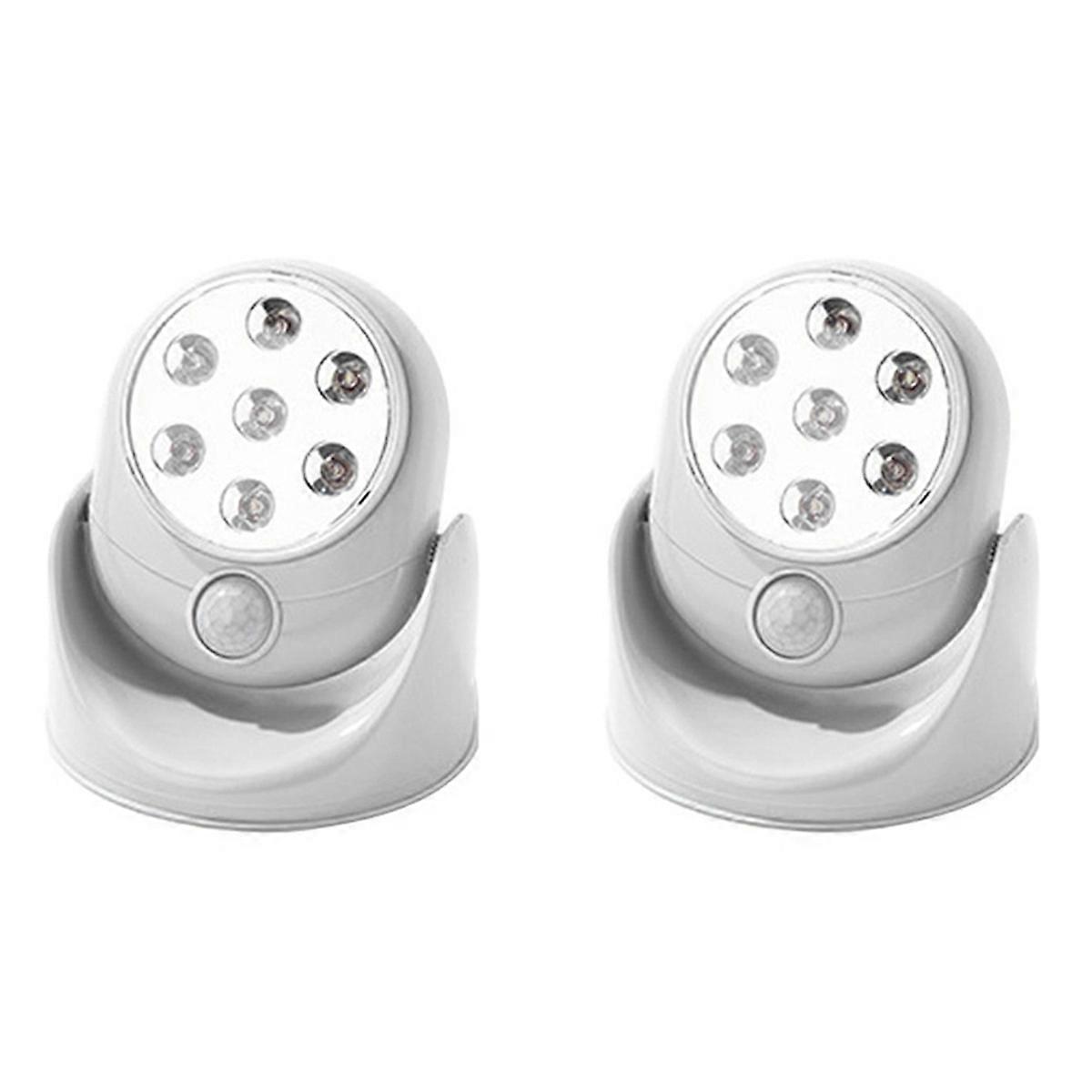 7 LED Wireless 360 Degrees Rotation Motion Activated Sensor