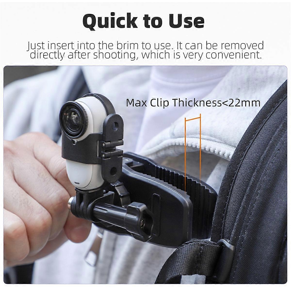 Backpack Clip for and Cameras
