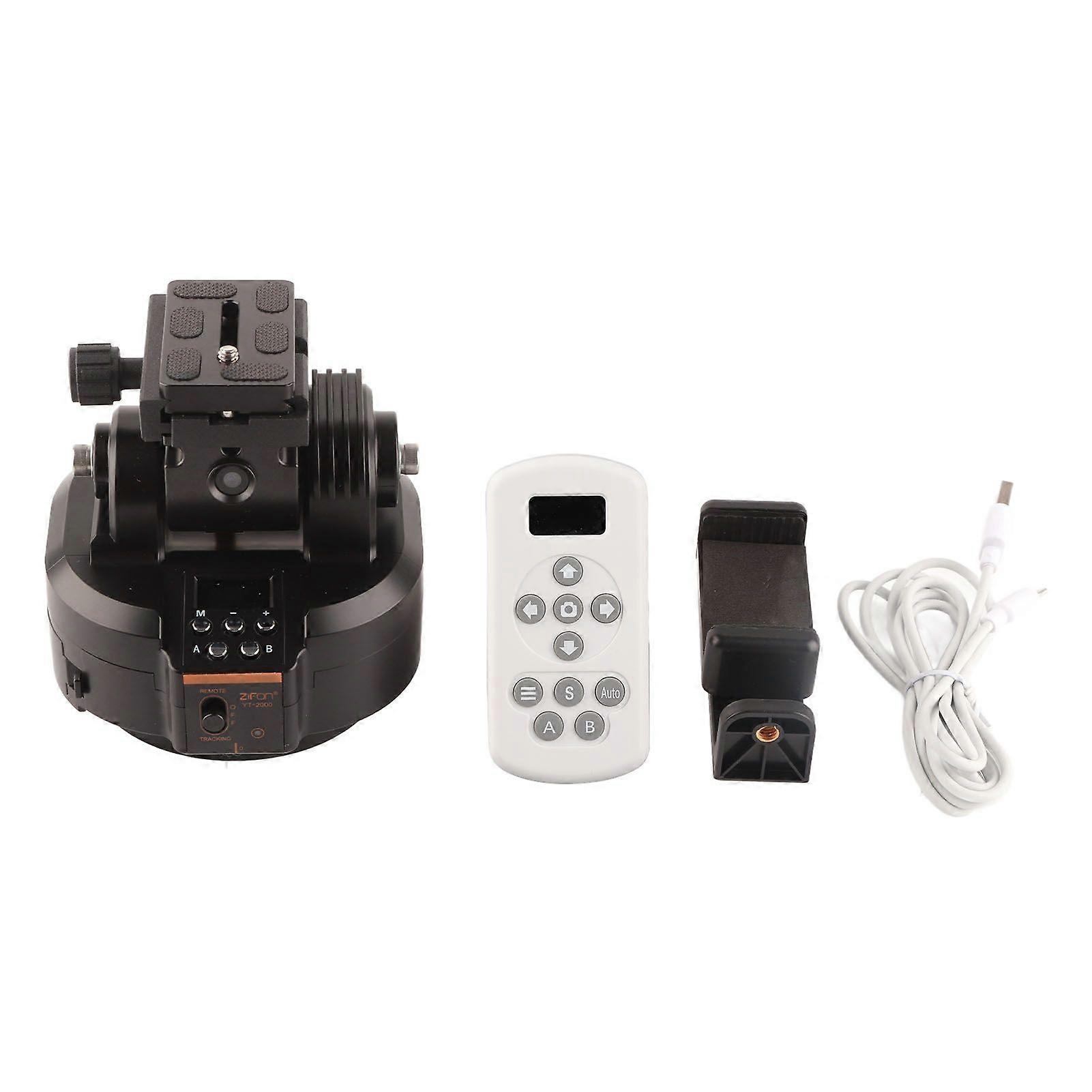 Auto Face Tracking Tripod Head 2.4G Wireless Remote Control Smart Panoramic Rotating Phone Camera Holder Stabilizer