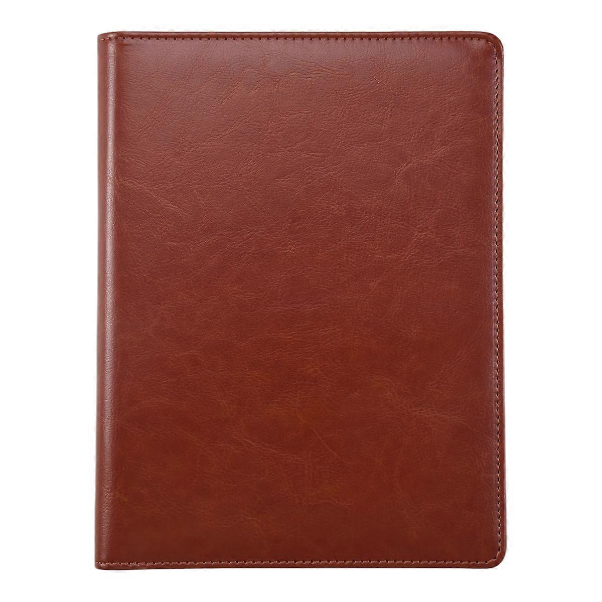 A5 Document Bag File Folder Clipboard Business Office Supplies(Brown)