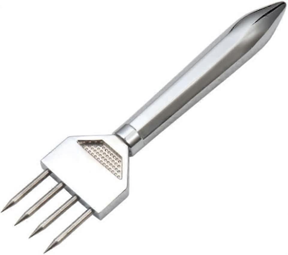 Ice Cone 304 Stainless Steel Ice Cone Bartender Ice Breaking Tool Whiskey Ice Hockey Quadruple Bar Ice Cutter 1pc (D-V2)