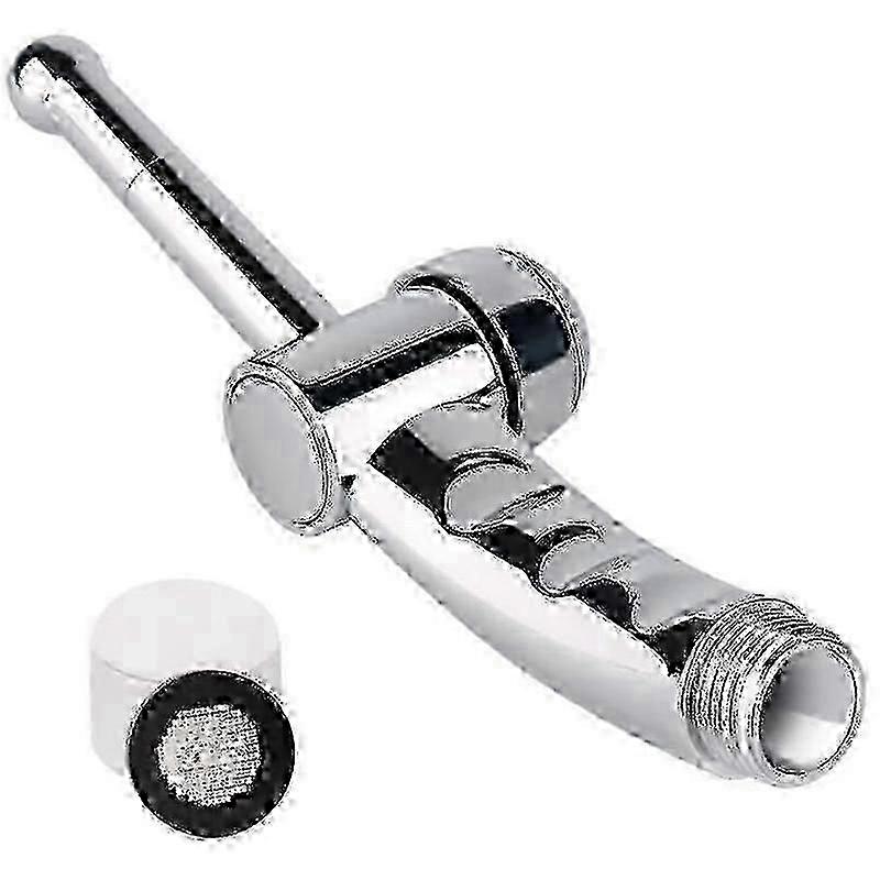 Deep Shower Enema Cleansing System with Comfort Tip Nozzle Head for Men's Health Care and Wellness Usage