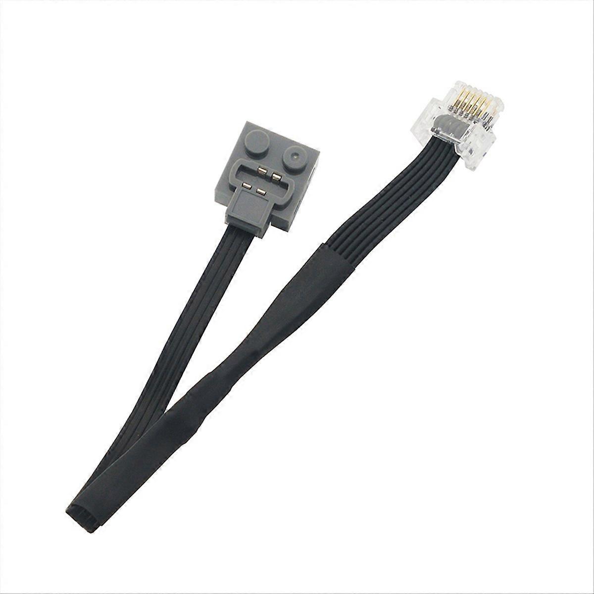 25CM 6-Core Wedo Male Turn 4-Core 9686 Conversion Cable Extension Cord Compatible for Lego Accessori
