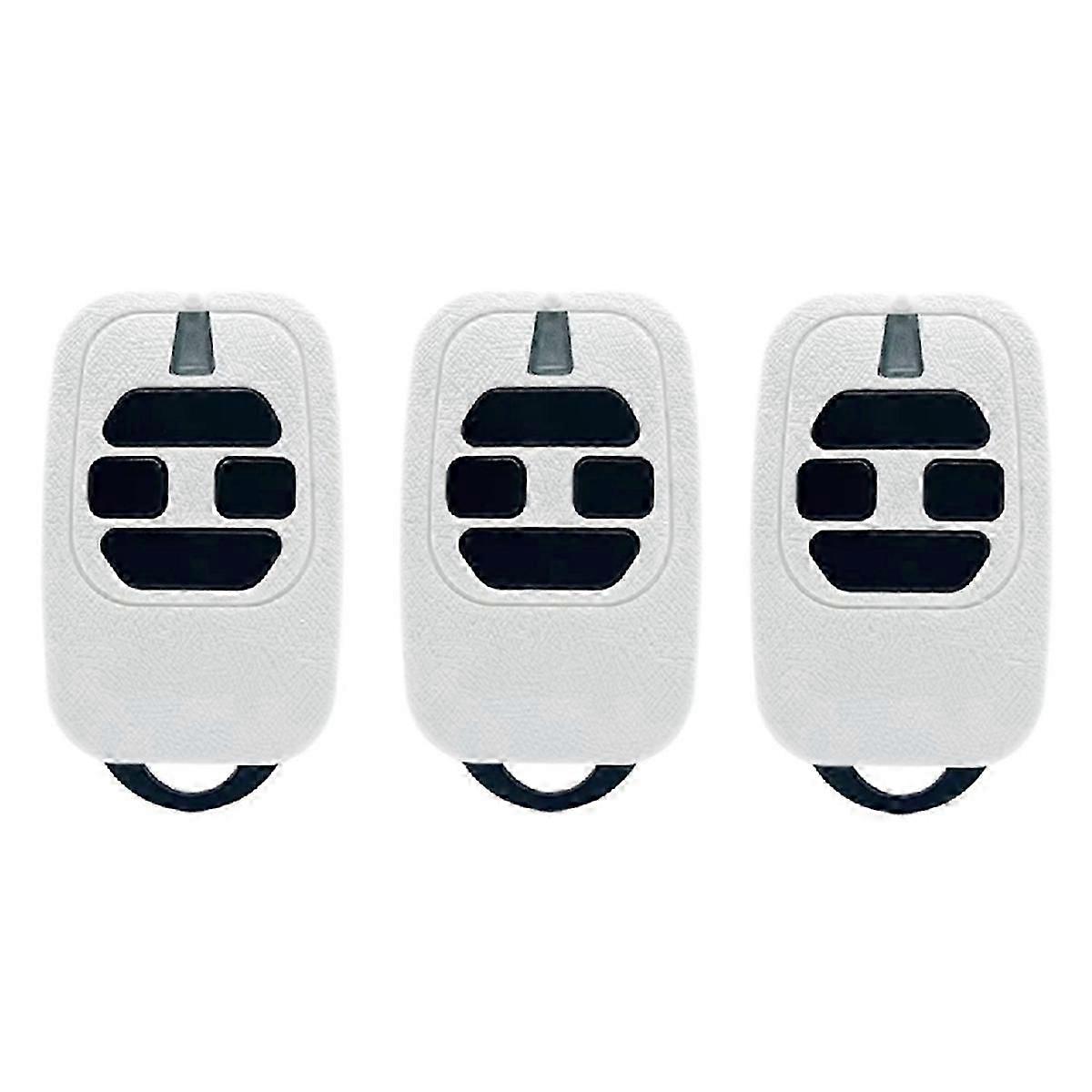 3Pcs Garage Door Remote Control 433.92MHz Rolling Code for GT4 GTI2 GTI4 Series Handheld Transmitter