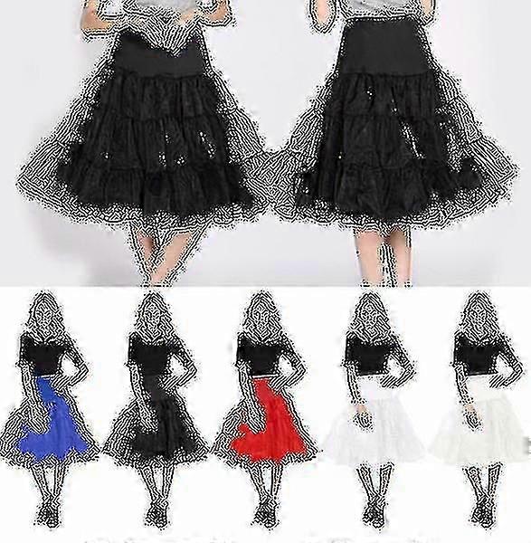 26" Retro-alahame/50-luvun Swing Vintage Petticoat/rockabilly Tutu/fancy Net S hame S