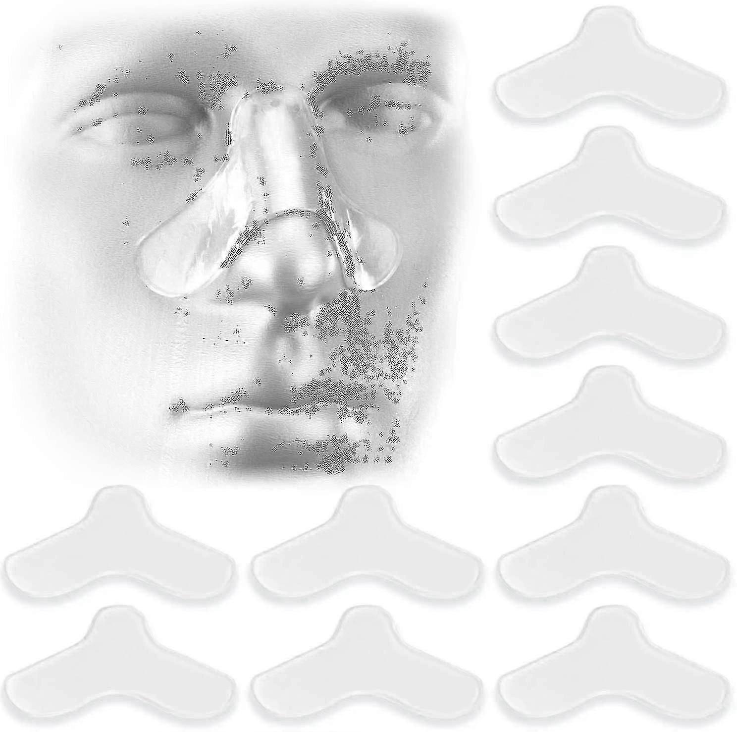 10 Pack Nasal Pads For Cpap Mask - Cpap Nose Pads - Cpap Supplies For Cpap Machine-YNP