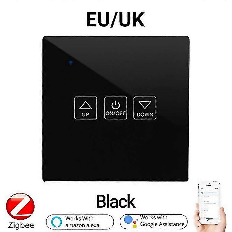 For Tuya Zigbee 30 Smart Wall Touch Switch Smart Dimmerfancurtain Eu Switch Voice